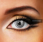  1 hetes színes kontaktlencse BLACK SPIRAL