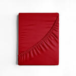 idealisotthon Jersey gumis lepedő, vörös, 70x140 cm (TM-BS-FS-70-140-RD)