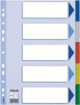Esselte Separatoare Index Plastic 5 Culori Esselte