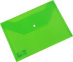 Deli Mapa Plastic Cu Buton A4 Verde Deli - furnizor-unic - 1,92 RON