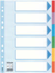 Esselte Separatoare Index Carton 6 Coli Standard Esselte