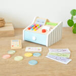 Ourbaby® Casieră din lemn Cashy - Set pentru micii vânzători