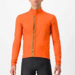 Castelli - Jacheta ciclism vreme rece sau iarna, Entrata Jacket - portocaliu gri reflect (CAS-4523508-857) - trisport