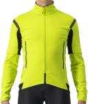 Castelli - Jacheta ciclism vreme rece sau iarna Perfetto RoS Convertible Jacket - galben fluo (CAS-4522510-383)
