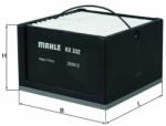 MAHLE filtru combustibil MAHLE KX 332