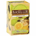  sarcia. eu BASILUR Lemon Lime - Ceylon fekete tea természetes citrom és lime aromával, 25 tasak x2 g