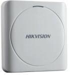 Hikvision Cititor card hikvision ds-k1801m, citeste carduri rfid mifare, distanta citire: 50mm, comunicare: wiegand 26/34 protocol, indicator led de stare si (DS-K1801M)