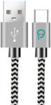 Spacer Cablu alimentare si date spacer, 1.8m, zebra (SPDC-TYPEC-BRD-ZBR-1.8)