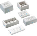 Datacom UTP 2xRJ45 aljzat Cat5e (süllyesztett és vakolat feletti) (2361)