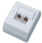 Datacom UTP dupla aljzat vakolat felett Cat6 FA-1004 (2455)