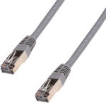 Datacom Patch kábel 3m, FTP, Cat5e , RJ45, szürke (1583)