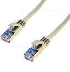 Datacom Patch kábel FTP CAT6 3m szürke szürke FLAT lapos (1453)