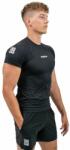 Nebbia Workout Compression T-Shirt Performance Black L Tricouri de fitness