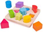 Bigjigs Toys Bigjigs Baby Cuburi din lemn de forme și culori (DDBB092)