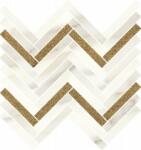 Paradyz Calacatta Sparkle Gold Mozaika Cięta Połysk 28, 1X30, 1 G1