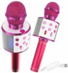 Izoxis karaoke mikrofon - pink (id_16805-code_22191)