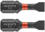 GRAPHITE Set biti de impact SL5.5X25mm 1/4" 2buc. GRAPHITE 56H510 HardWork ToolsRange (56H510) Surubelnita