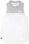 Lacoste Maiouri tenis dame "Lacoste Contrast Stretch Cotton Sport Tank - white/grey