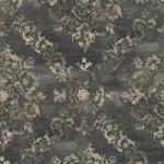 As Creation Tapet baroc negru cu aspect textil