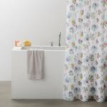 atenas home textile Perdea dus alba cu flori Vinuesa Perdea de dus