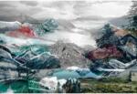 Komar Fototapet peisaje montane abstracte