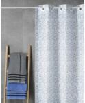 atenas home textile Perdea dus alba cu imprimeu floral Perdea de dus