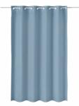 atenas home textile Perdea dus uni bleu Magica lisa Perdea de dus