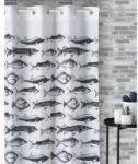 atenas home textile Perdea dus Pesti alb-negru Perdea de dus
