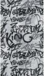 As Creation Fototapet Graffiti alb negru