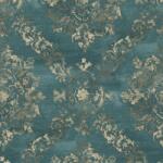 As Creation Tapet baroc albastru cu aspect textil