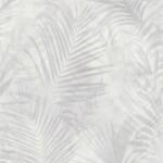 As Creation Tapet gri cu frunze tropicale