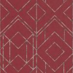As Creation Tapet geometric Ava rosu burgund