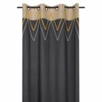 Stof Draperie gri antracit Alabama