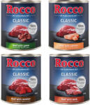 Rocco 24x800g Rocco Classic nedves kutyatáp- Marha & bárány, marha & vad, marha & lazac, marha & rénszarvas