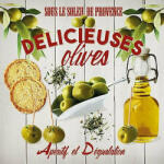  Dekupázs szalvéta - Delicious Olives olivabogyós (VR-13314195DEKO)