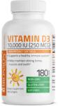 Bronson Vitamina D3 Organica, 10.000 UI, 90 tablete, Bronson Laboratories