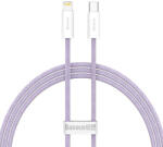 Baseus USB-C kábel a Lightning Baseus Dynamic sorozathoz, 20 W, 1 m (lila)