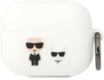 MH Protect Karl Lagerfeld and Choupette Apple Airpods Pro szilikon tok fehér (KLACAPSILKCW)