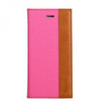 Astrum MC540 DIARY mágneszáras Samsung G925F Galaxy S6 EDGE könyvtok pink-barna - mobilehome