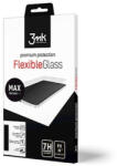 MH Protect 3MK FlexibleGlass Max Xiaomi Redmi Note 9 Pro / Pro Max 5D hajlított előlapi üvegfólia fekete