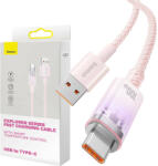 Baseus Quick Charge USB-C Baseus 6A, 1m (Pink)