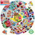eeBoo - Puzzle Puzzle rotund: Tea Party - 500 piese Puzzle