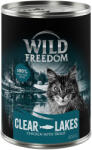 Wild Freedom 6x400g Wild Freedom Adult nedves macskatáp - Clear Lakes - pisztráng & csirke