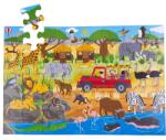 Bigjigs Toys Puzzle de podea Aventura africană 48 piese (DDBJ916) Puzzle