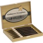 Haller Set de cuțite de buzunar 6 tlg în Holzbox