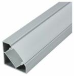 Lumen Profil colt intern pentru Led (Fara dispersor) Aluminiu H: 18mm L: 1m W: 18mm Argintiu (05-30-570)