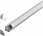 EGLO Profil colt intern pentru Led (Cu dispesor) Aluminium, Plastic H: 18mm L: 1m W: 18mm Argint (98954)