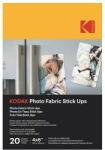 Kodak Fotópapír KODAK Photo Fabric 10x15 cm felragasztható és visszaszedhető 20 ív/csomag - papiriroszerplaza