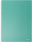 Esselte Caiet Birou Spira A4 80f Dr Verde Coperta Carton Colour'breeze Esselte