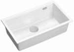 Quadron Chiuveta compozit incastrata Quadron Logan 110 alb - inox 76x44 cm (HQD7644U1_BS_I) Chiuveta